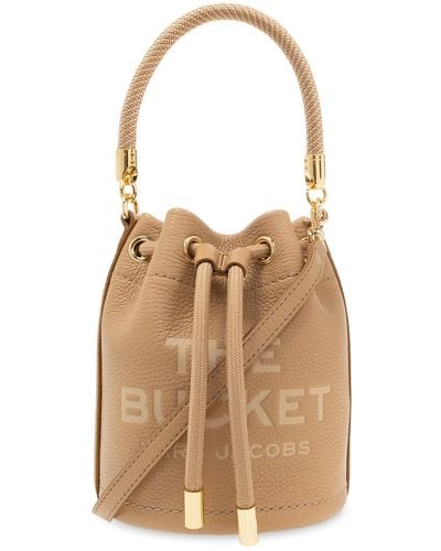 Marc Jacobs 'the Bucket Mini' Shoulder Bag, - Natural