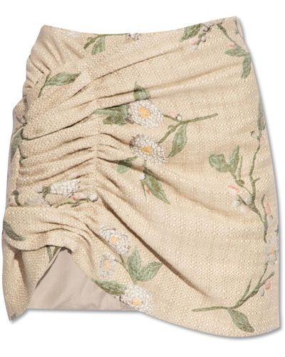 The Mannei 'wishaw' Skirt, - Natural