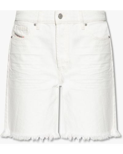 DIESEL ‘De-Amy’ Denim Shorts - White