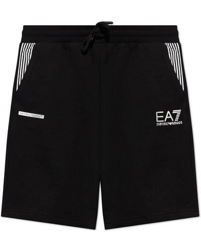 EA7 The 'sustainability' Collection Shorts, - Black