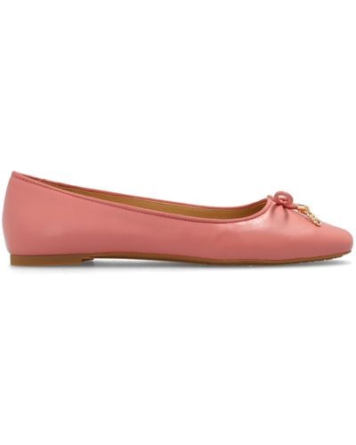 MICHAEL Michael Kors Ballet Flats With Bow, - Pink