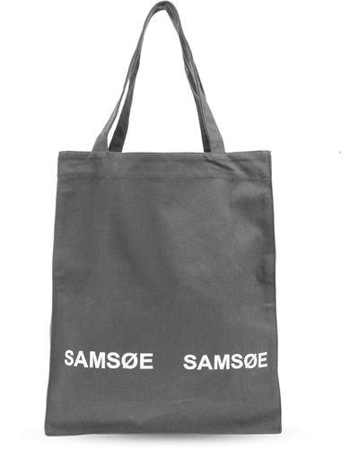 Samsøe & Samsøe 'luca' Shopper Bag, - Black