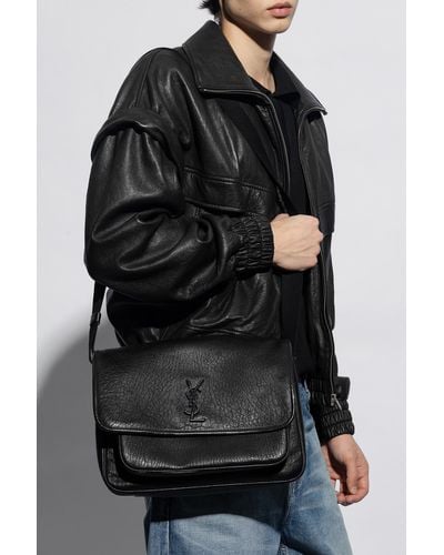 Saint Laurent 'niki' Shoulder Bag, - Black