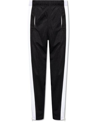 KENZO Trousers With Logo, - Black
