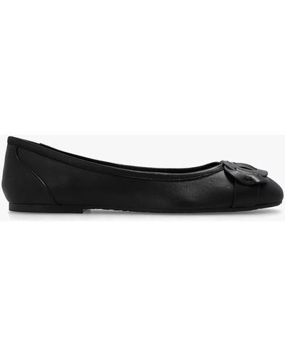 See By Chloé 'chany' Leather Ballet Flats - Black