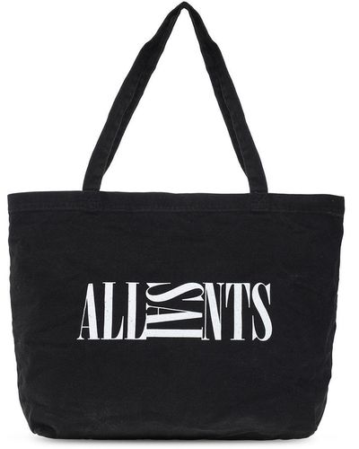 AllSaints 'oppose' Shopper Bag - Black