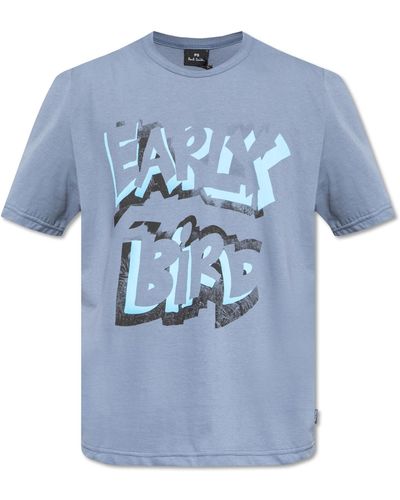 PS by Paul Smith Printed T-shirt, - Blue