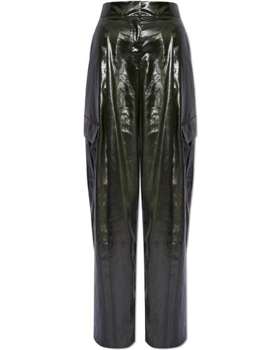 Emporio Armani Trousers From The 'Sustainability' Collection - Green