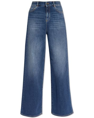 Emporio Armani Straight-Leg Jeans - Blue