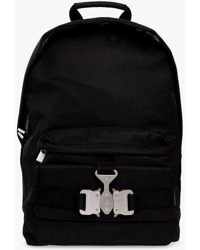 1017 ALYX 9SM Backpack With Rollercoaster Buckle - Black