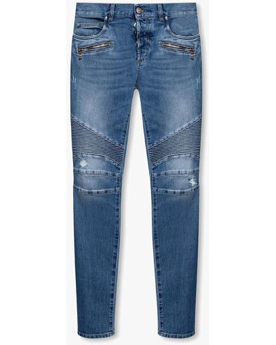 Balmain Slim-Fit Jeans - Blue