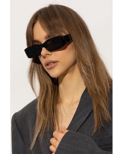 Etudes Studio Sunglasses With Logo-engraved Eyelet, - Black