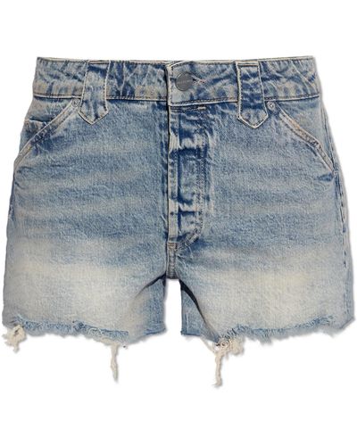 AllSaints ‘Idaho’ Denim Shorts - Blue