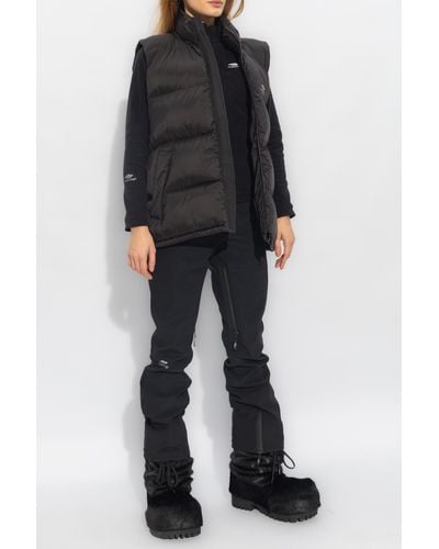 Balenciaga 'skiwear' Collection Vest, - Black