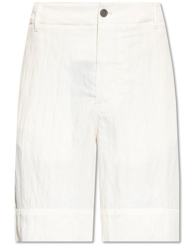 Giorgio Armani Shorts With Pockets - White