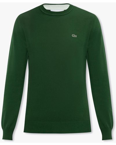 Lacoste Jumper With Logo - Green