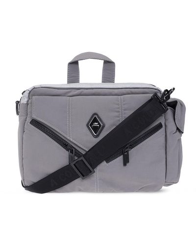 A_COLD_WALL* * Shoulder Bag With Logo - Grey