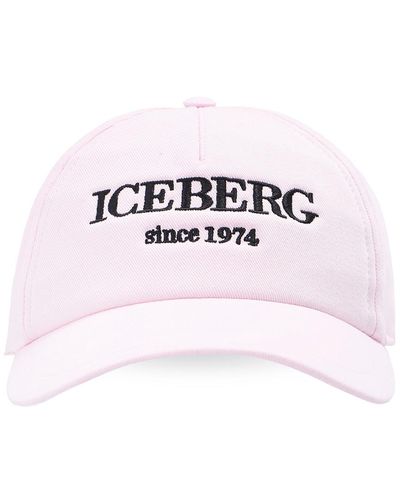 Iceberg Baseball Cap - Pink