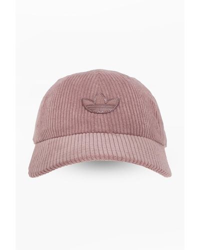 adidas Originals Ribbed Baseball Cap - Pink