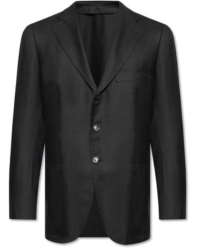 Cesare Attolini Cashmere Blazer - Black