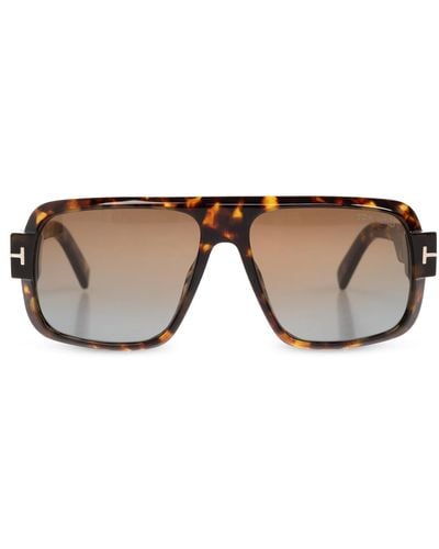 Tom Ford 'turner' Sunglasses, - Brown