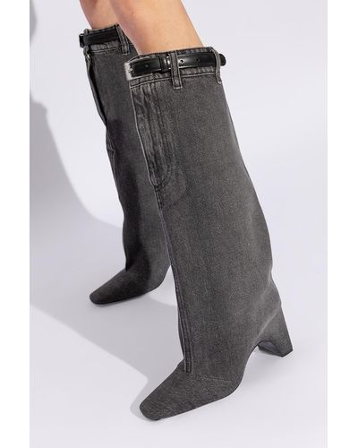 Coperni Heeled Boots - Gray