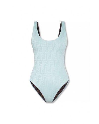 Fendi Reversible Swimsuit - Blue
