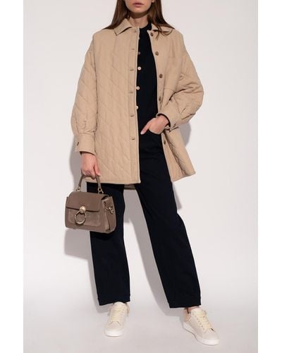 See By Chloé Quilted Jacket - Natural