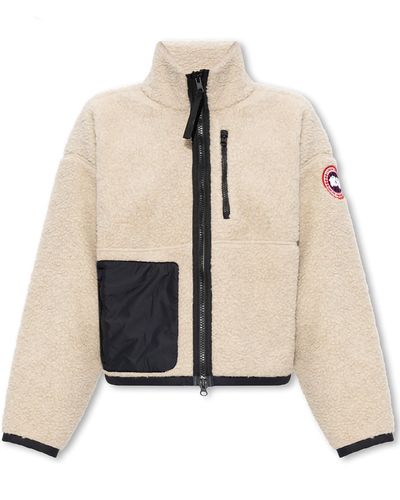 Canada Goose 'simcoe' Jacket With Stand Collar, - Natural