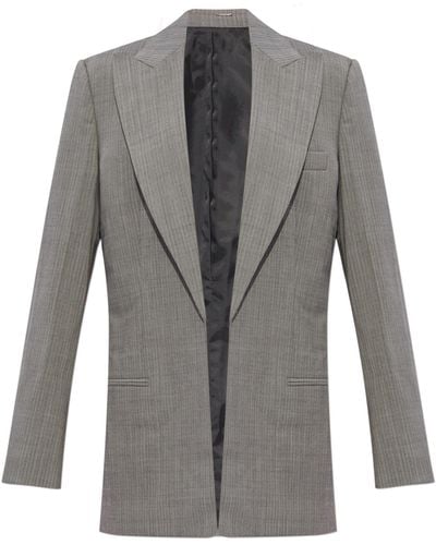 Helmut Lang Wool Blazer, - Grey