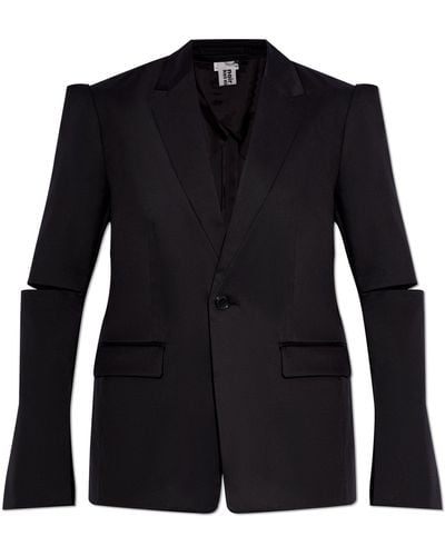 Comme des Garçons Jacket With Cutouts By , ' - Black