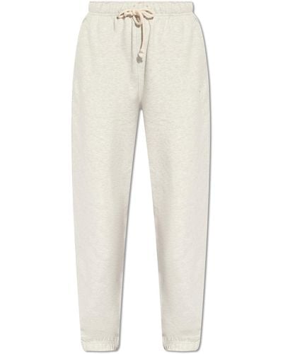 New Balance Sweatpants With Logo, - White