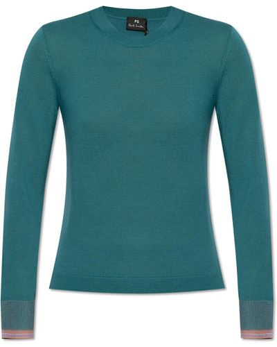 PS by Paul Smith Cotton Jumper, - Green