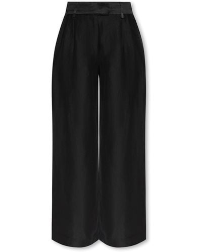 AllSaints ‘Eve’ Trousers With Wide Legs - Black