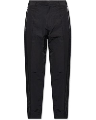 Mid-rise straight pants in blue - Giorgio Armani | Mytheresa