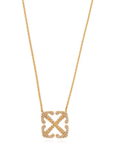 Off-White c/o Virgil Abloh Off- Brass Necklace - Metallic