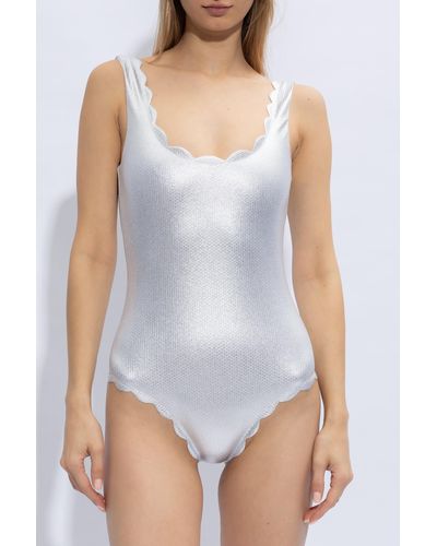Marysia Swim ‘Palm Springs’ Reversible One-Piece Swimsuit - White