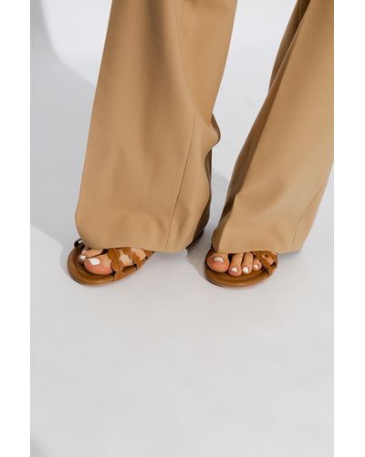 See By Chloé 'kaddy' Leather Sandals, - Brown