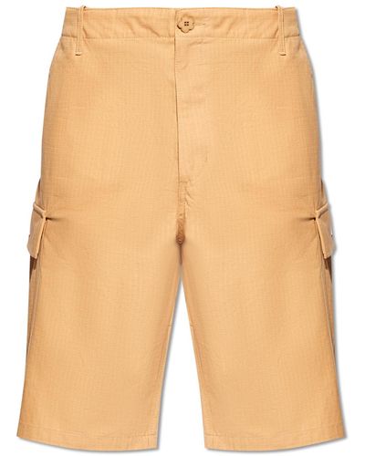 KENZO Cotton Shorts, - White