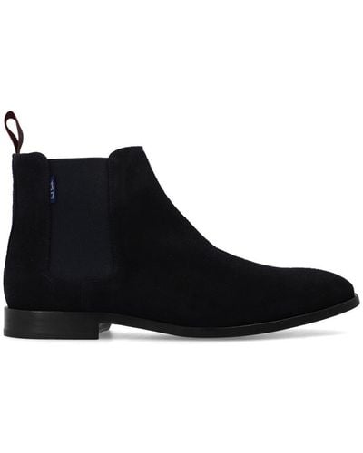 PS by Paul Smith 'gerald' Suede Ankle Boots - Blue