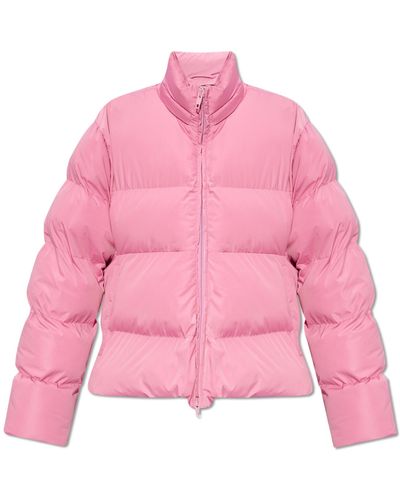 Balenciaga Jacket With Logo, - Pink