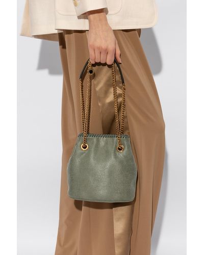 Stella McCartney 'falabella' Bucket Shoulder Bag, - Green