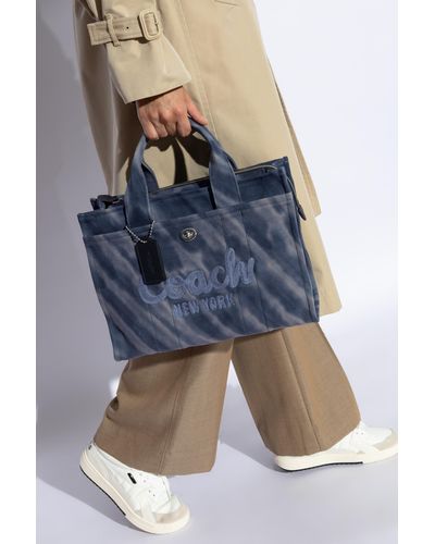 COACH 'Cargo' Shopper Bag - Blue