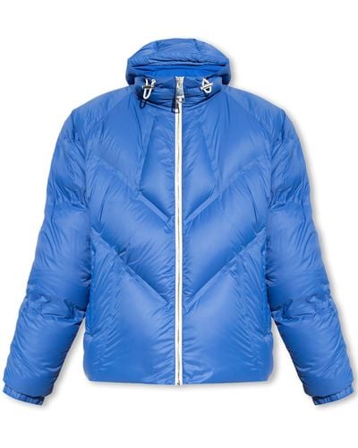 Khrisjoy Quilted Down Jacket - Blue