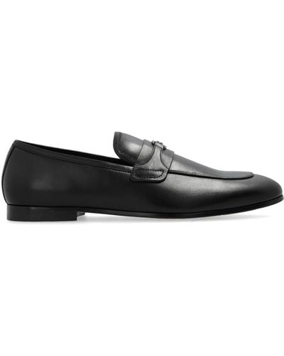 COACH Loafers Shoes, - Black