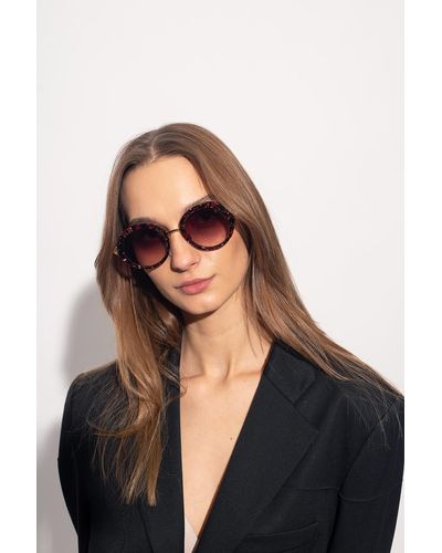 Anna Karin Karlsson Sunglasses With Logo, - Black