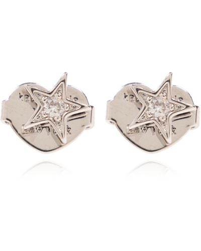 Kate Spade Star-shaped Earrings, - Metallic