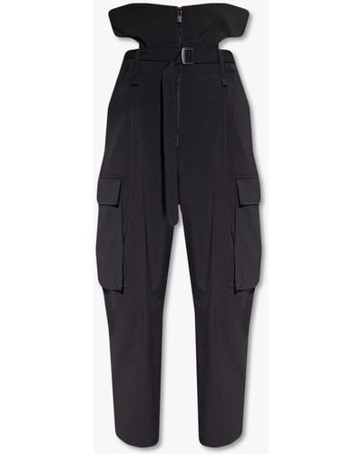 Issey Miyake Trousers With Pockets - Blue