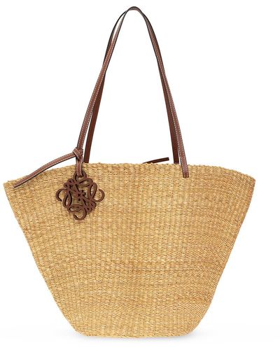 Loewe 'shell' Shopper Bag - Natural