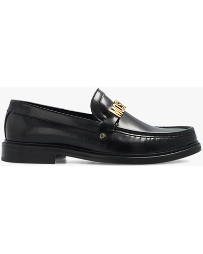 Moschino all-over logo-print Loafers - Farfetch